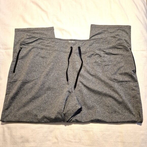 Tek Gear men's size 2X gray on the go gear joggers, 4 pockets EUC - Picture 2 of 6